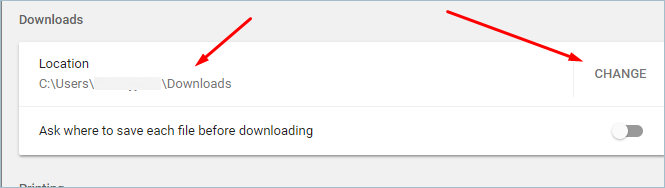 Can't Download Files in Google Chrome