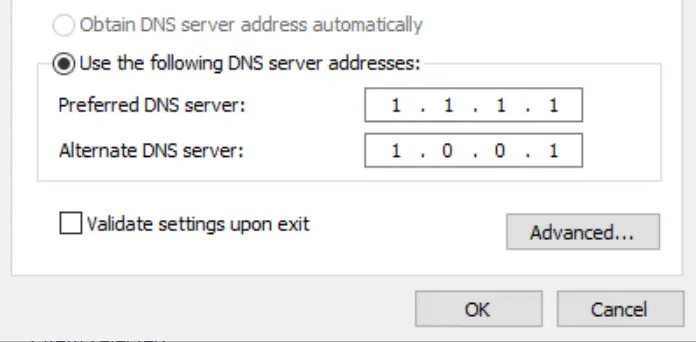 Server IP-Adresse Ikke Funnet Google Chrome