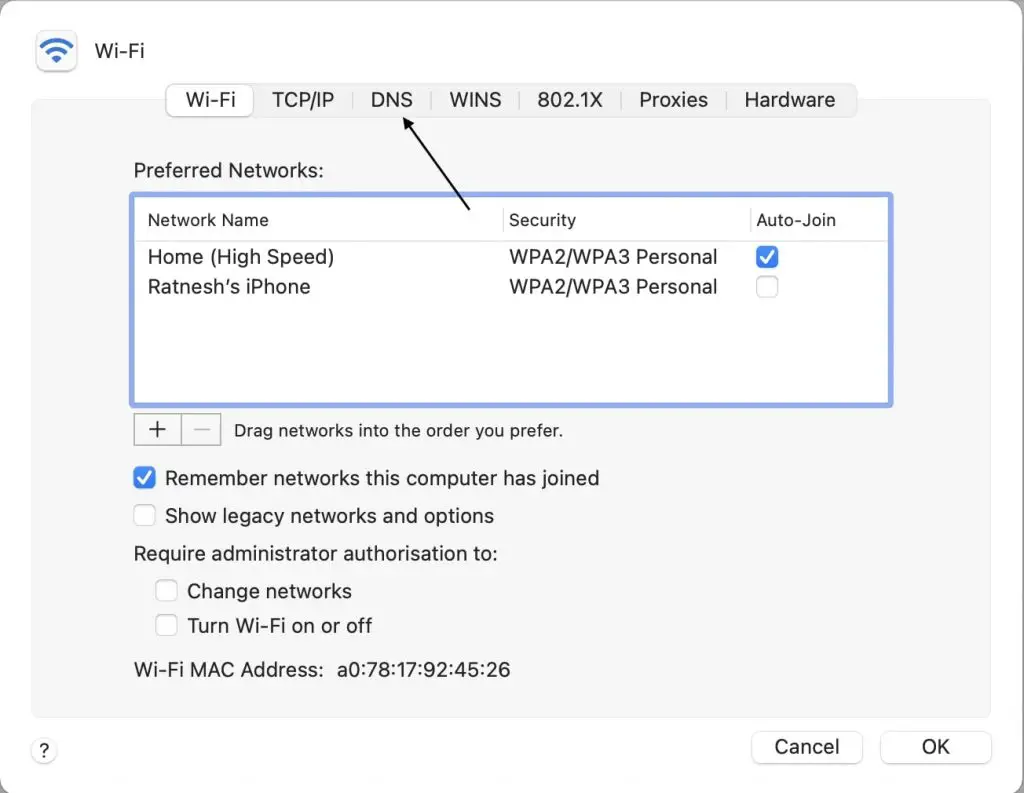 corrigir resolver o problema do Host no Google Chrome