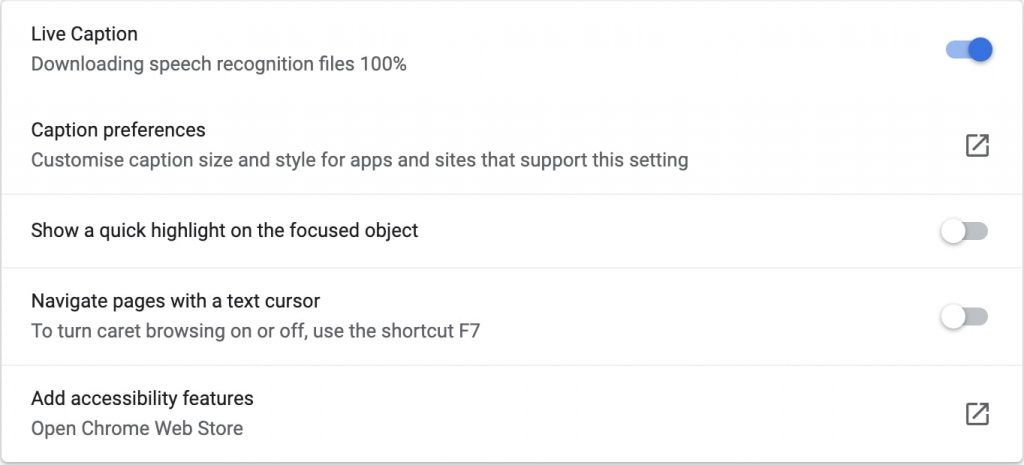 Live Caption- Pro Settings to Enable in Google Chrome