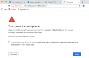 Open Non-Secure Websites In Google Chrome