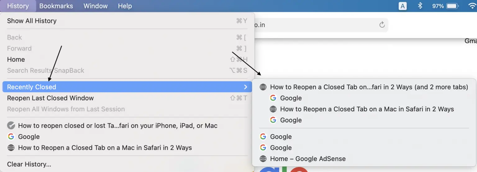 3 Ways to Reopen Closed Tabs in Chrome, Firefox, Opera, Or Safari