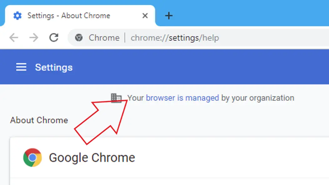 Why Does Google Chrome Show Your Browser is Managed By Your Organization (2)