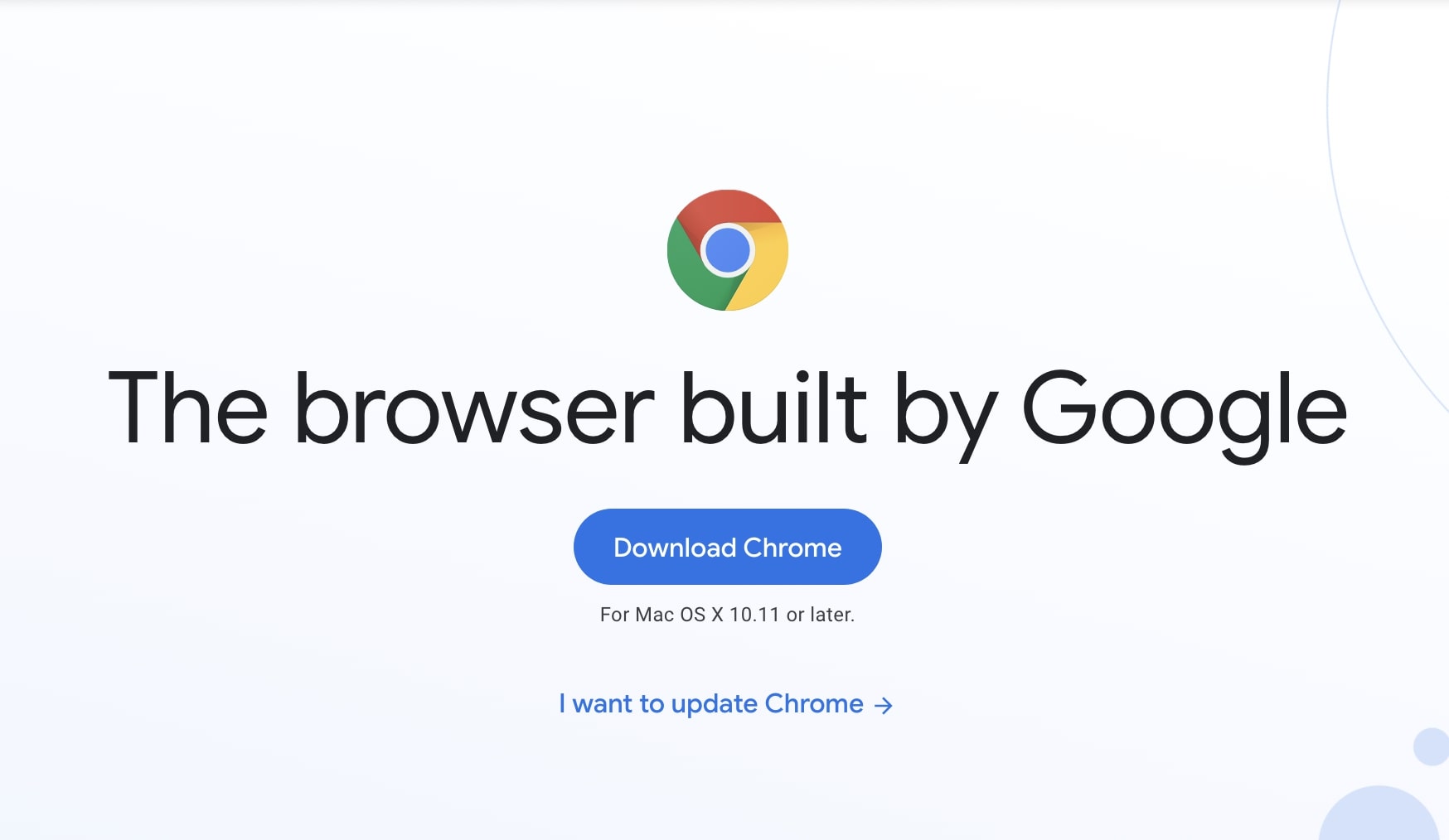 google chrome download macbook pro