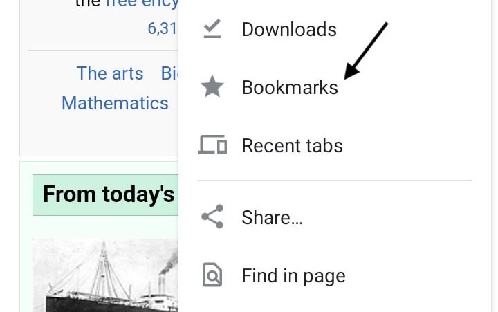 Edit or Delete Chrome Bookmarks on Android