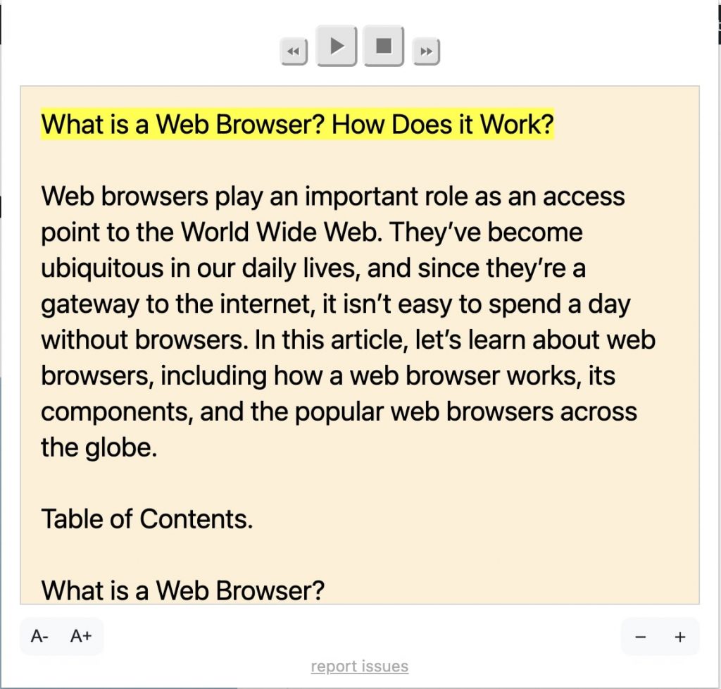 2 Ways to Make Google Chrome Read Aloud Webpage Text, PDF, or Docs