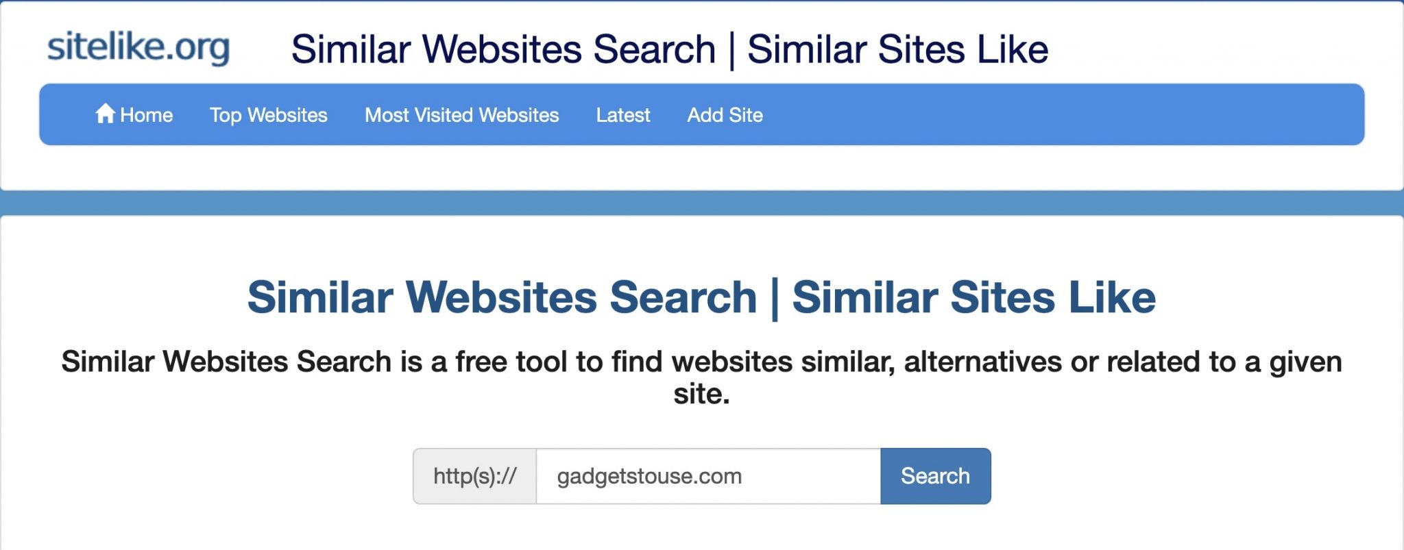 3 Ways to Find Alternative or Similar Websites to a Particular Site