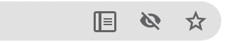 Reader Mode icon in the address bar