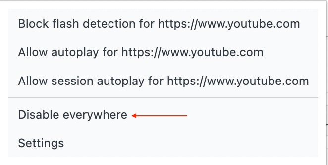 prevent video autoplay in chrome for mac