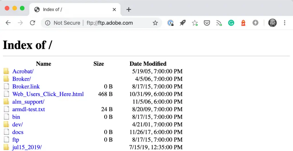 Enable FTP Support in Chrome Latest Version