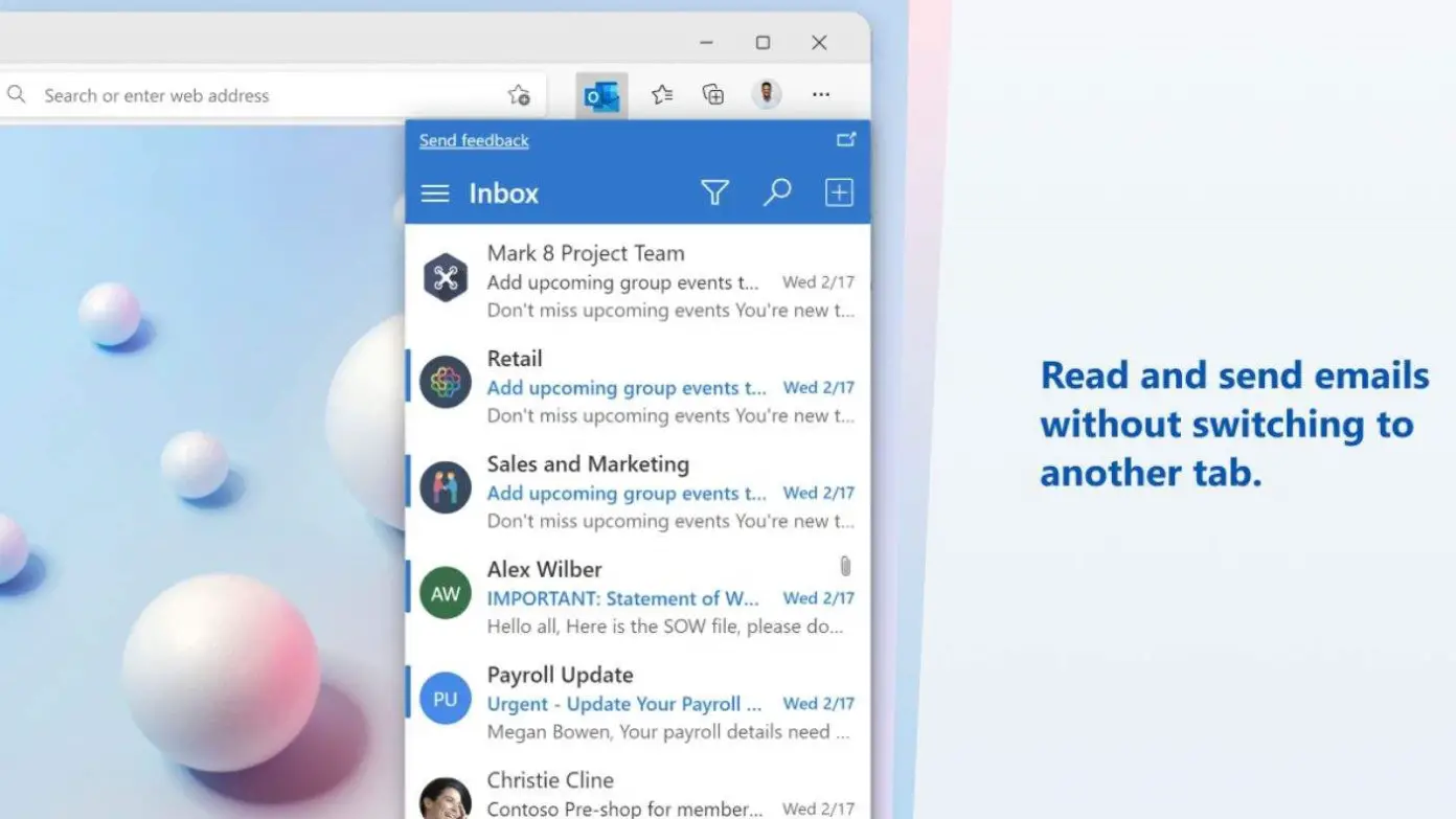 Microsoft Outlook Extension for Google Chrome