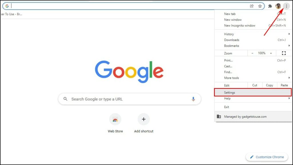 Search Drive Using Chrome Address Bar