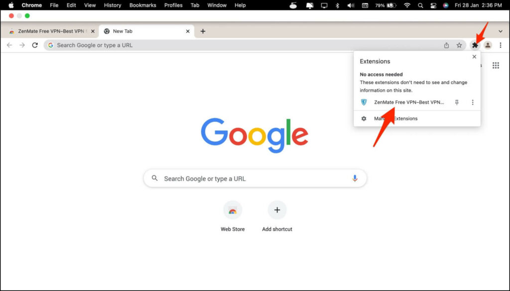 Always On VPN in Chrome Browser