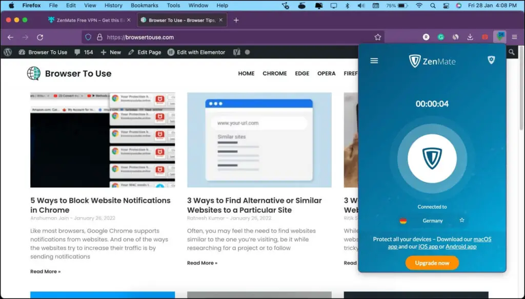 Always On VPN in Firefox 