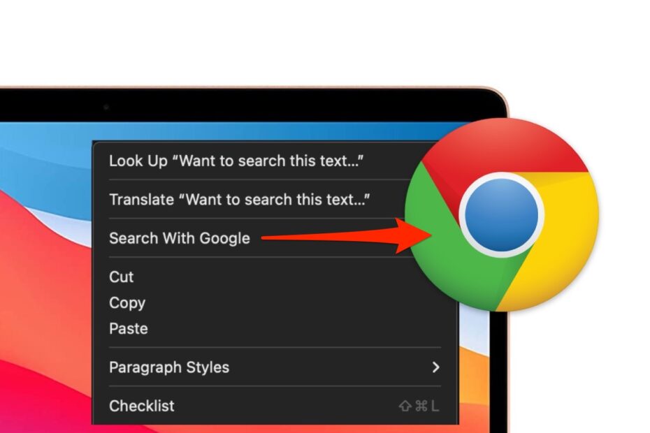 Fix Search With Google Opens Safari Instead of Chrome