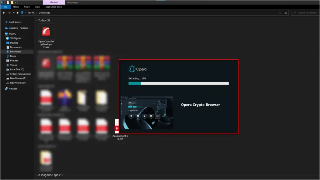 Download Install Opera Crypto Browser on Windows PC