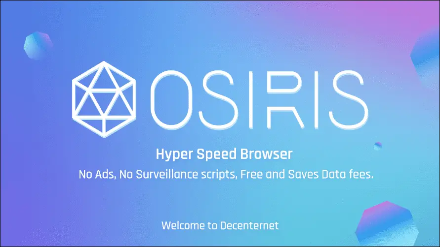 List of Web 3 Browsers- Osiris Browser