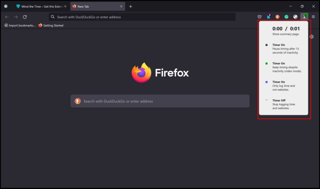 Digital Wellbeing in Firefox