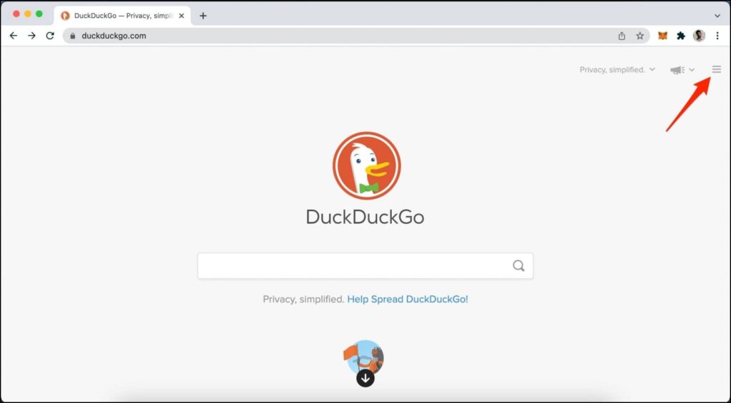 DuckDuckGo Dark Theme on PC