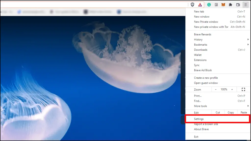 Brave Tips Tricks- Import Export Bookmarks