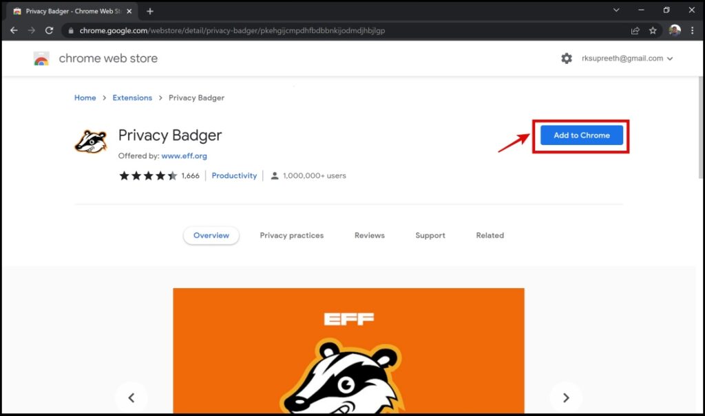 Privacy Badger extension for chrome and edge.