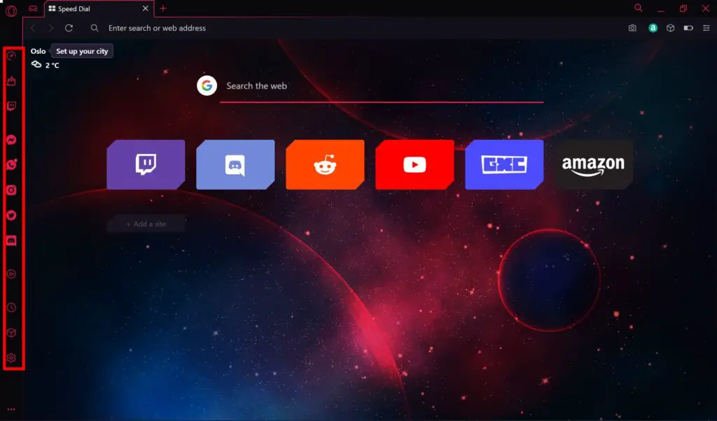 OperaGX Gaming Browser App Integration 