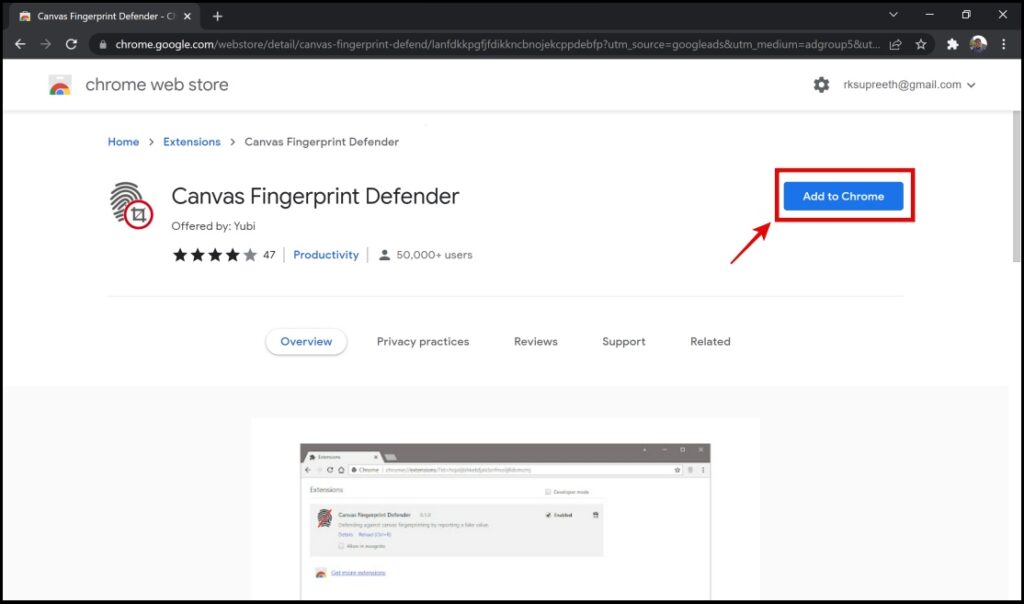 Canvas Fingerprint Defender for Chrome Edge