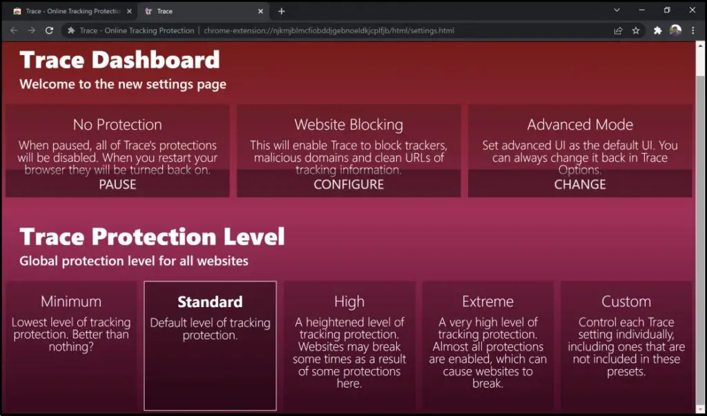 Stop Fingerprinting on Chrome and Edge with Trace