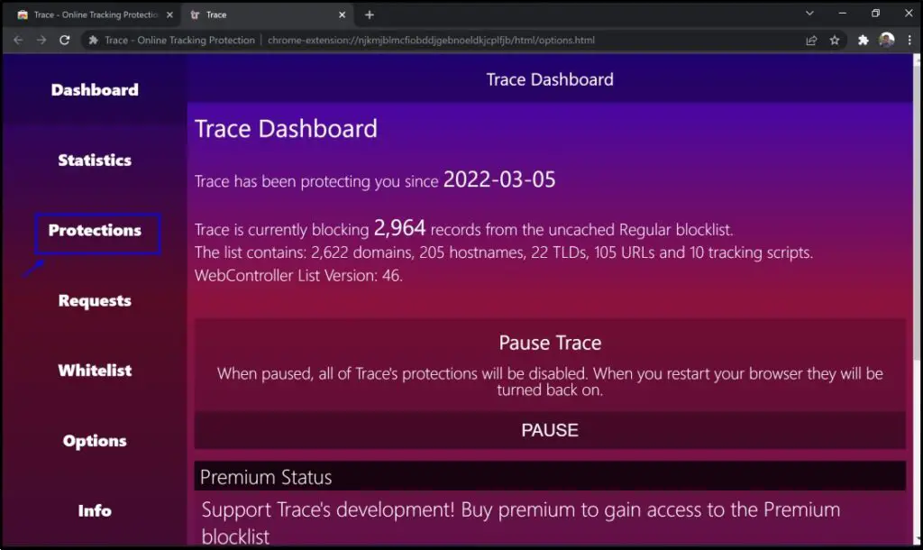 Prevent Fingerprinting on Chrome and Edge with Trace