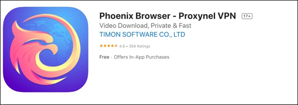 Phoenix VPN Browser