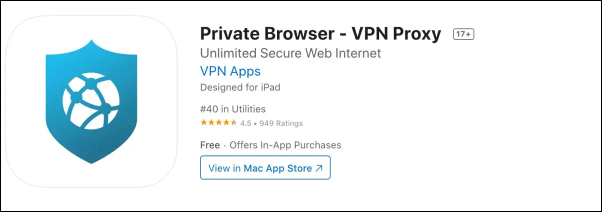 free vpn browser for iphone