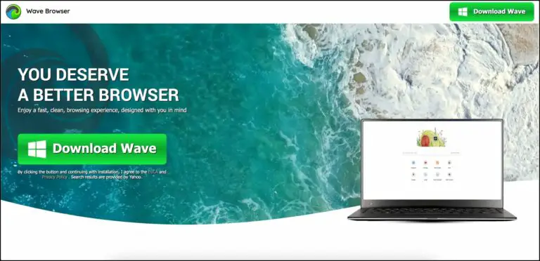 get rid of wave browser