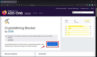 NoMiner - Block Coin Miners – Get this Extension for 🦊 Firefox (en-US)