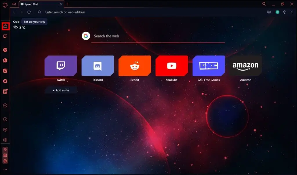 OperaGX Gaming Browser Cleaner