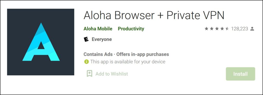 Aloha Browser 