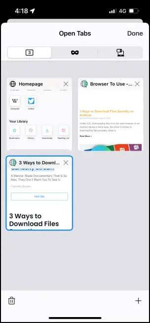 Firefox Browser- Vivaldi Alternative for iOS