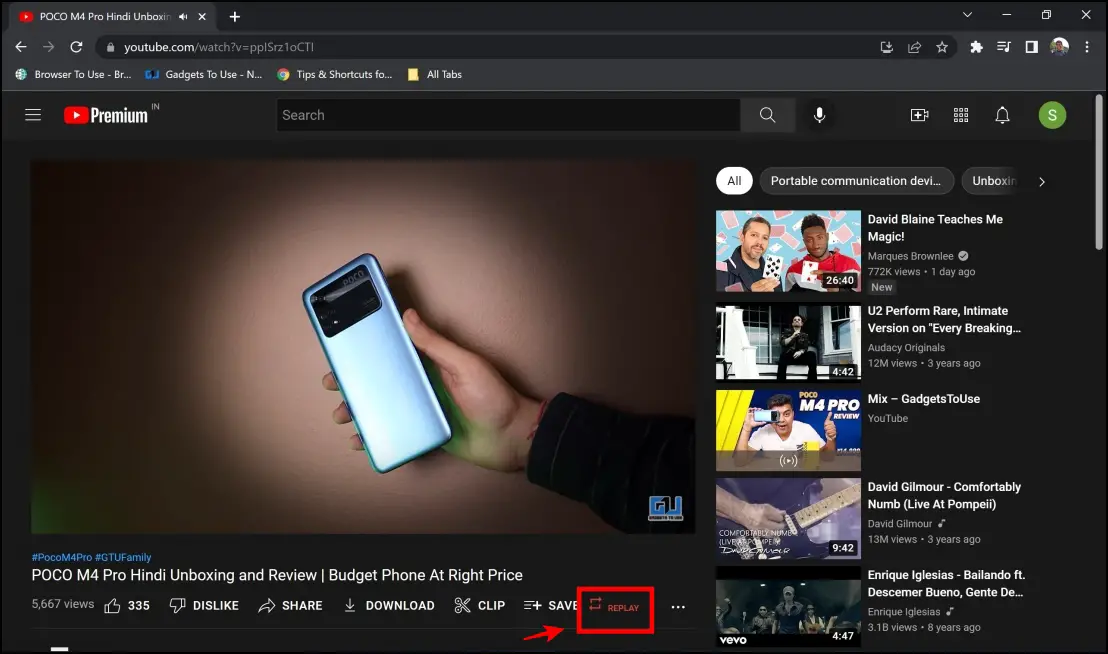 Auto Replay for YouTube Extension