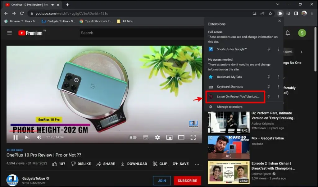 5 Ways to Loop YouTube Videos in Chrome, Set Repeat Times