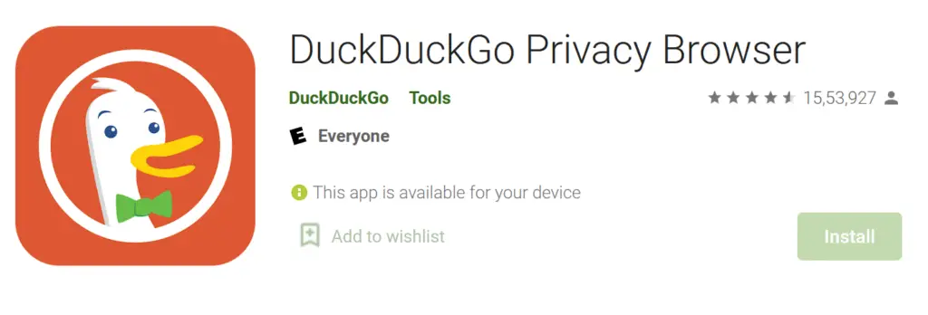 Private Browsing with DuckDuckGo