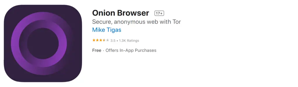 Private Browsing with Tor iOS