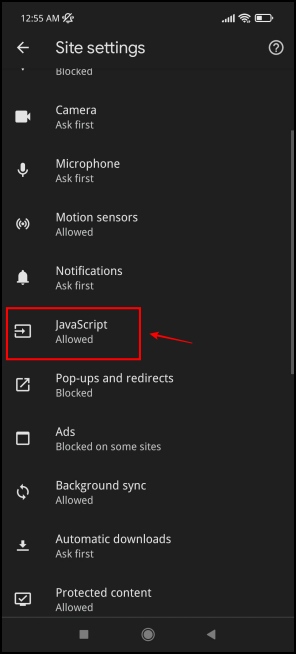 Enable Javascript to Fix Chrome Not Playing Videos