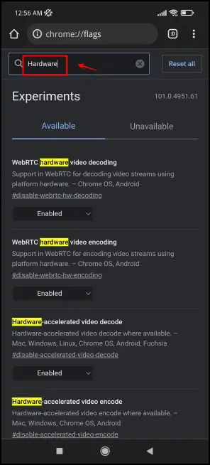 Disable FlaDisable Flag to Fix Chrome Not Playing Videos