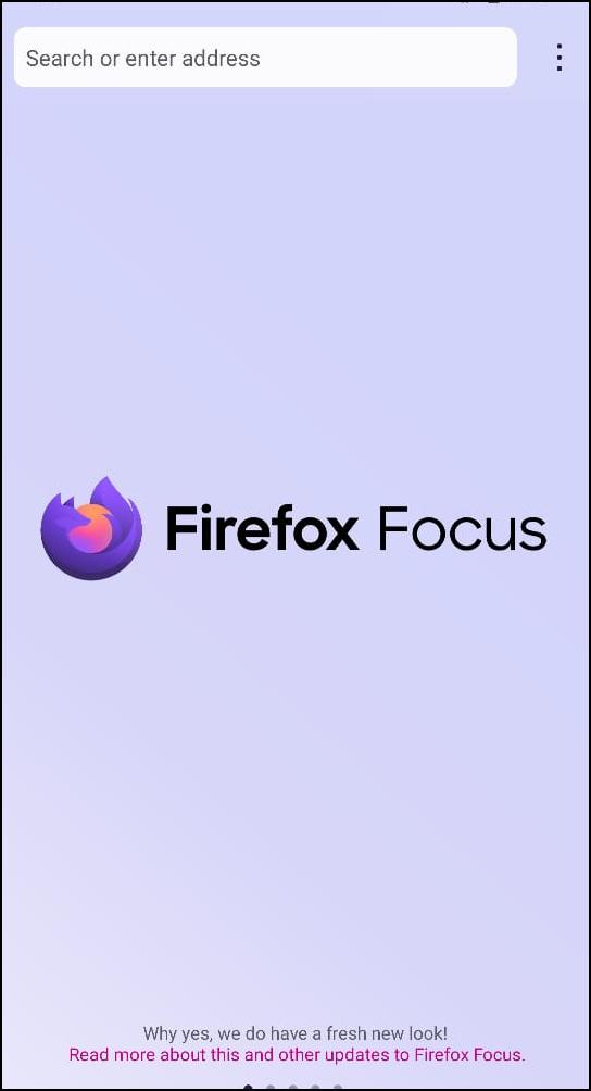 Firefox Focus Privacy Browser