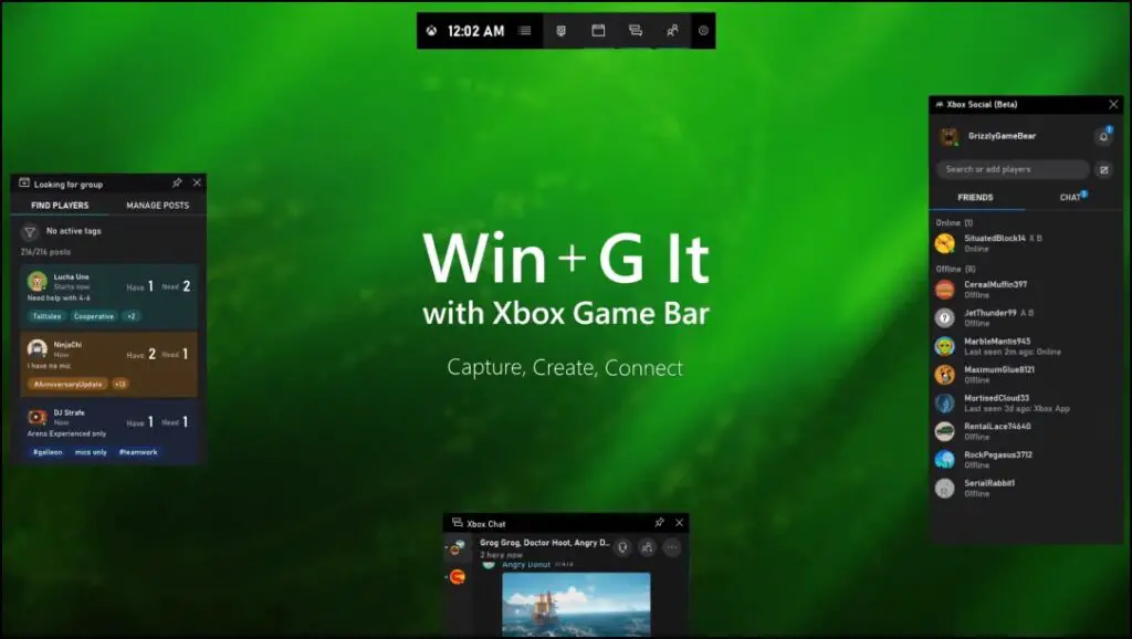 Xbox Game Bar