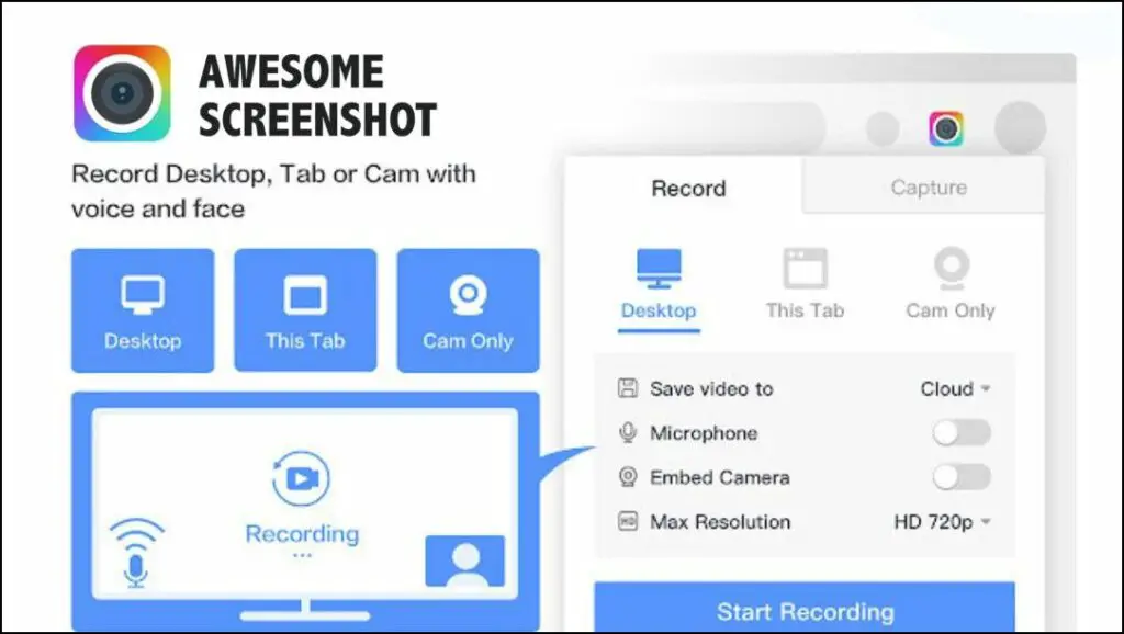 Awesome Screenshot and Screen Recorder