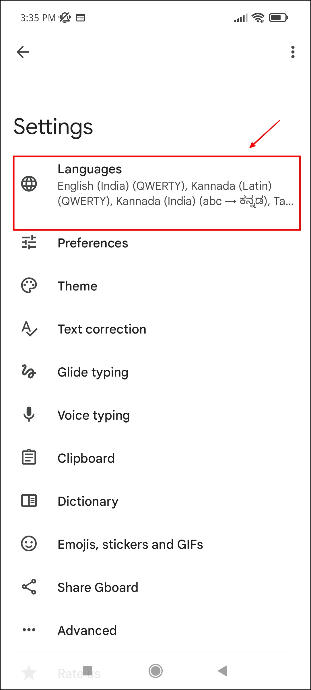 Type Any Language in Chrome With Gboard