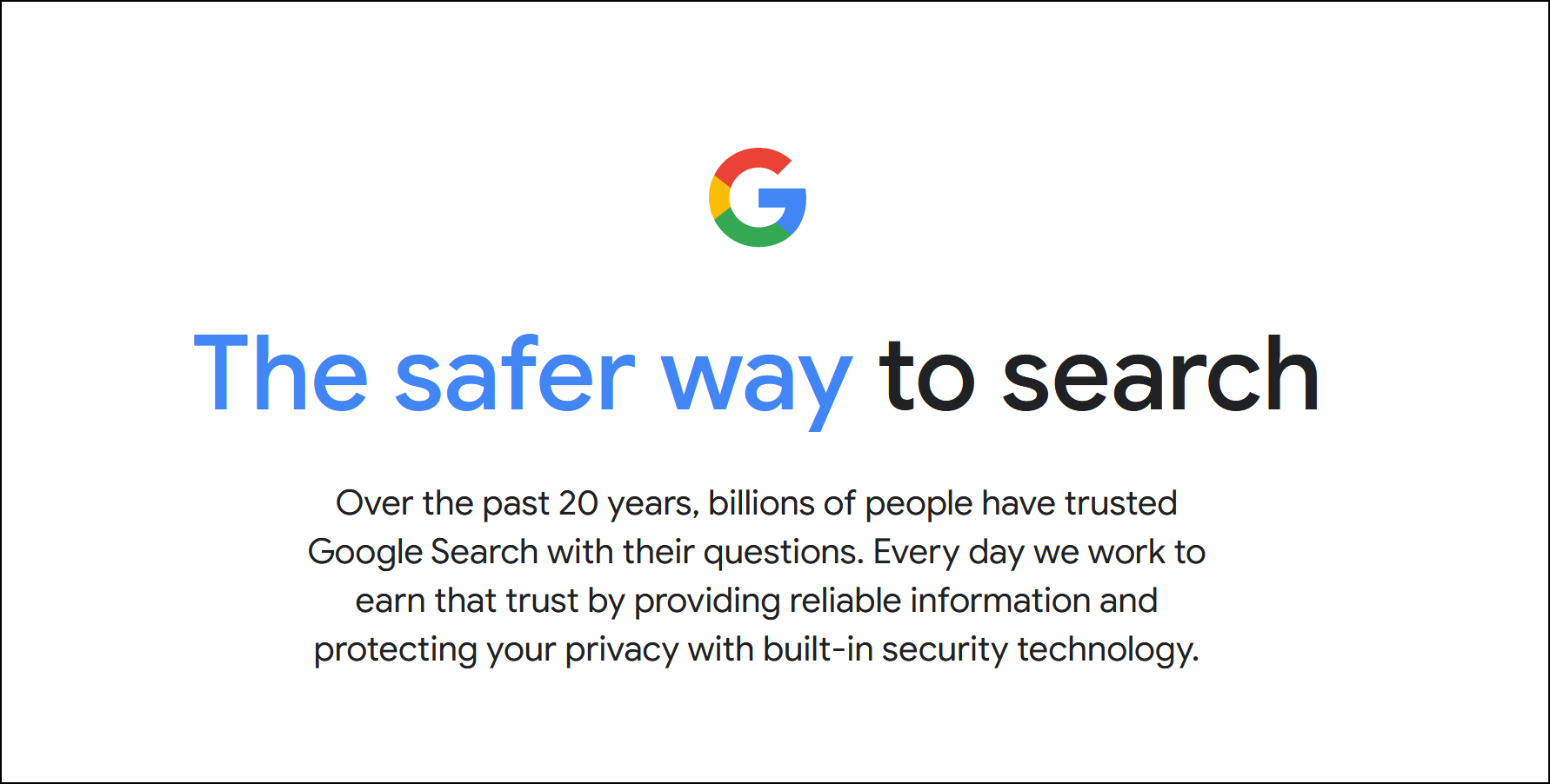 Google Safe Search