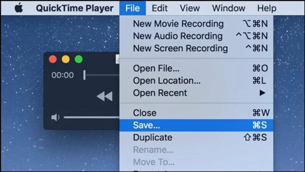 Quicktime player