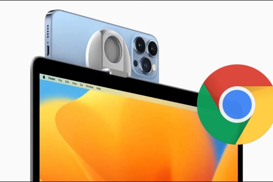 Use iPhone Camera Continuity in Google Chrome