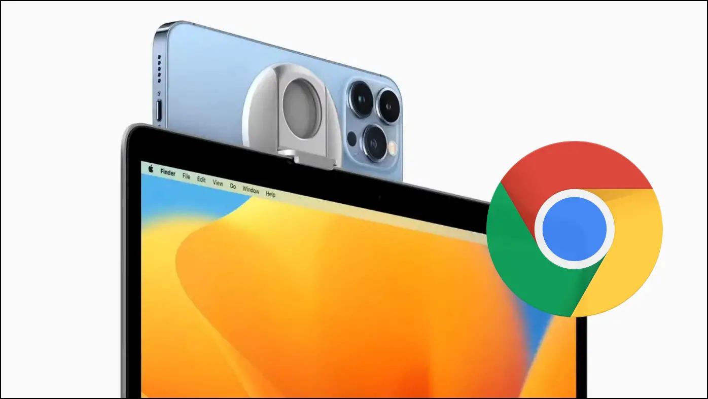 Use iPhone Camera Continuity in Google Chrome